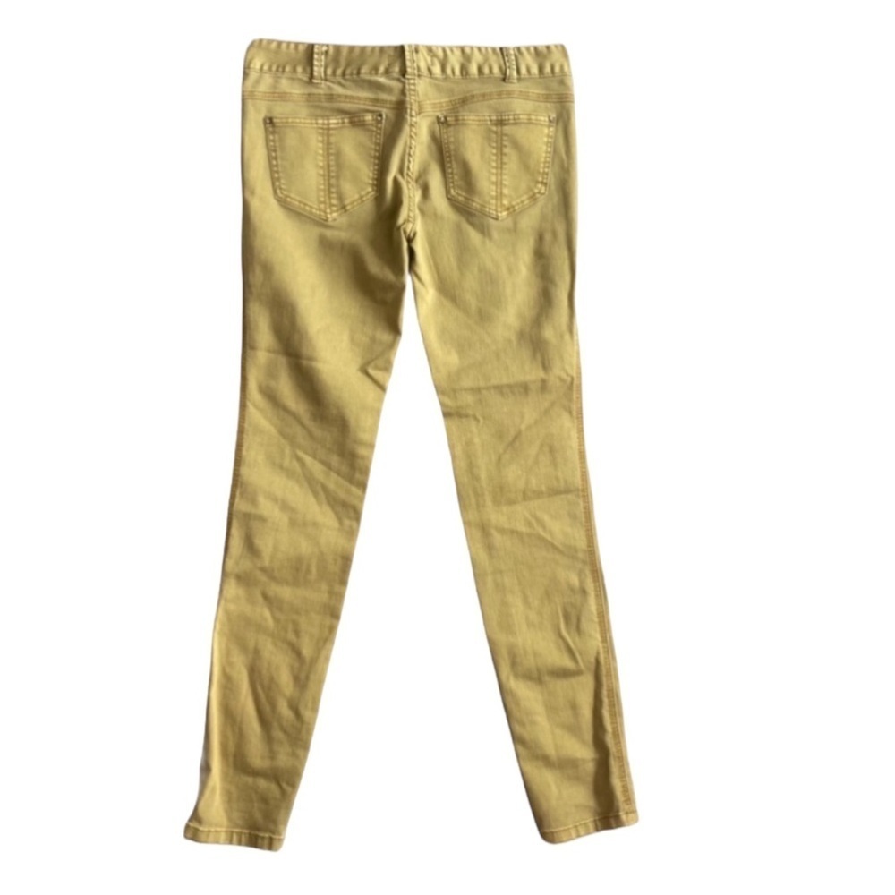 FREE PEOPLE Skinny Jeans in Mustard / Gold Size 29 - Picture 3 of 6